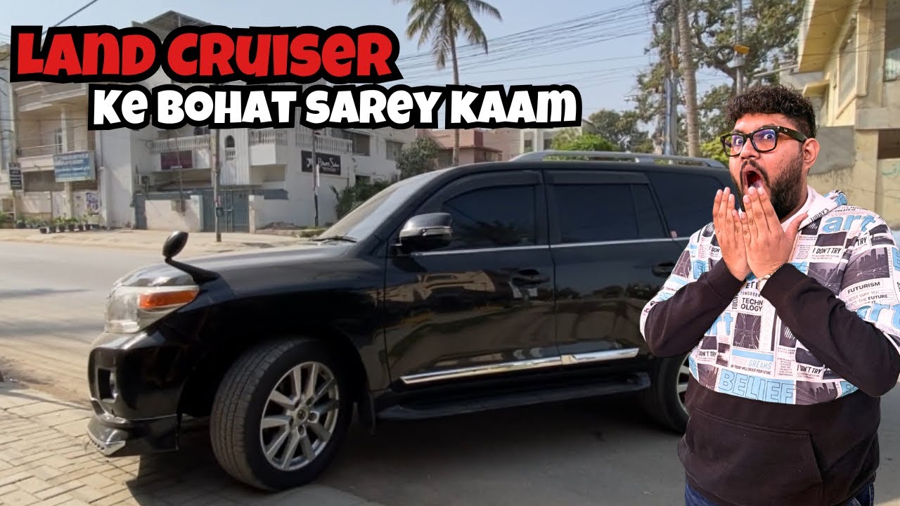 Dream car ki modifications start | Land Cruiser 200 