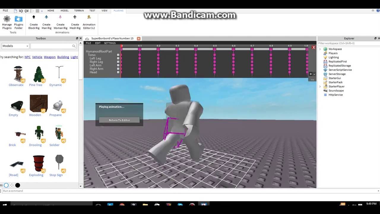 Roblox Tutorial Make Your Custom Walking Animation 1 Old - roblox how to animate a mesh