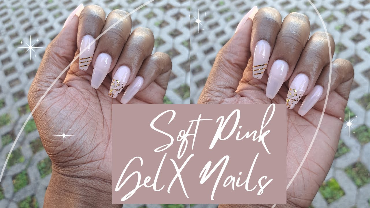 EASY Beginner Friendly Soft Pink Nails Using Beetles Gel Nail Kit
