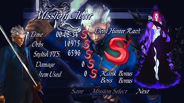 DMC 3 - Mission 9 DMD SS Rank (Vergil)
