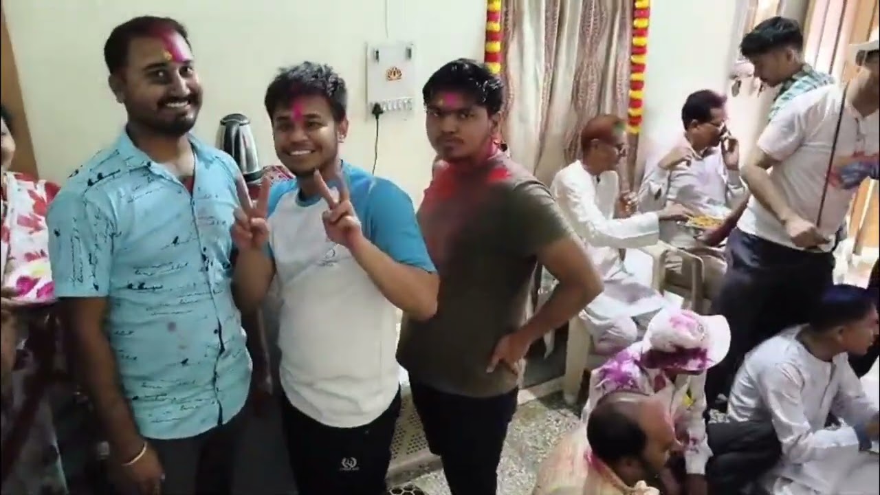 Happy Holi 🌺🙏🌺 हमारे घर की होली#लाइक#share# and #subscribe