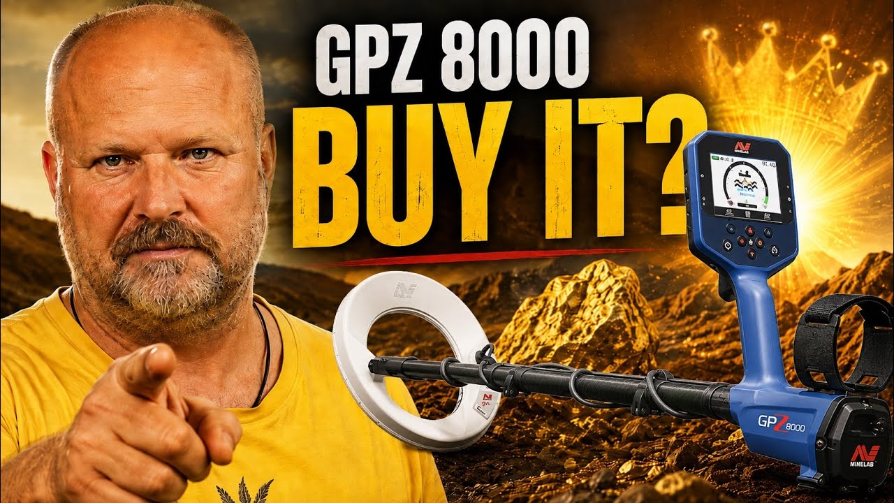 GPZ 8000 Latest Gold Detector From Minelab