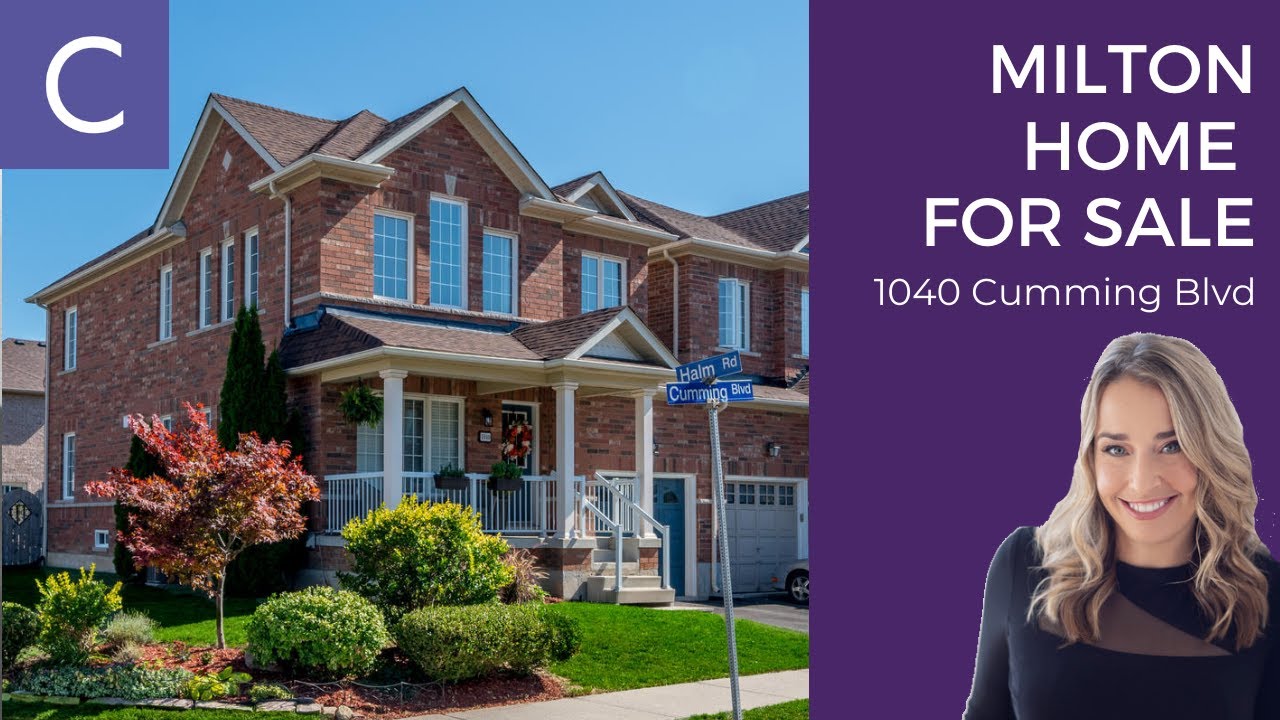 Milton Real Estate 1040 Cumming Blvd, Milton, Ontario Milton Homes