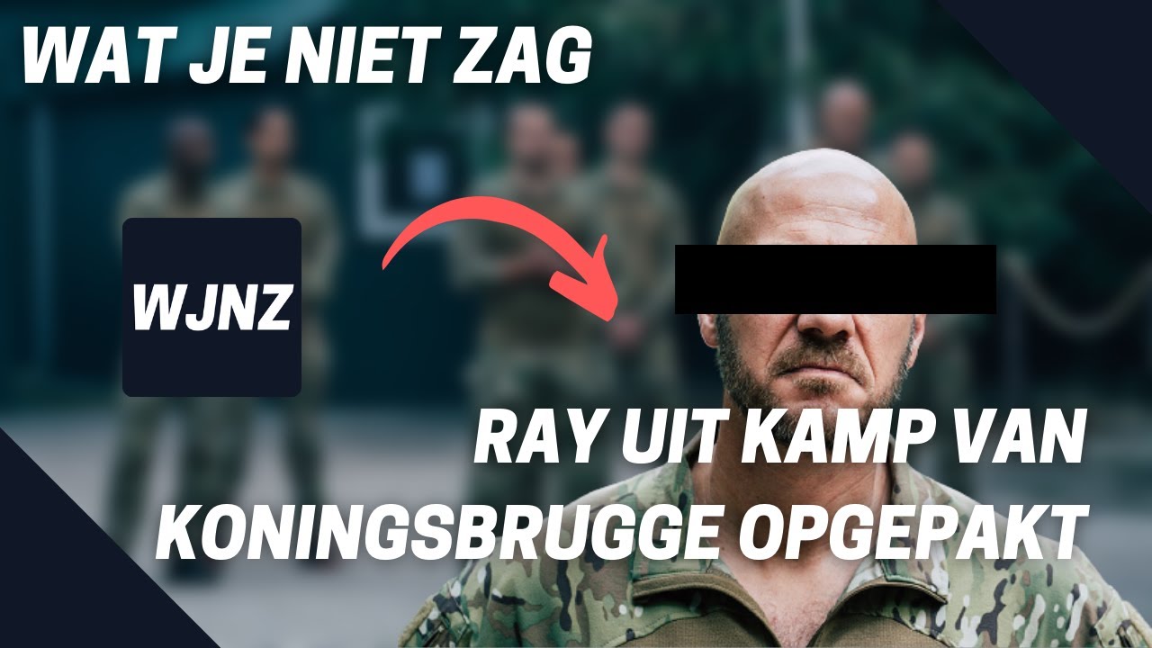 Ray uit Kamp Van Koningsbrugge opgepakt - YouTube