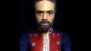 Jean Valjean body paint/ makeup tutorial