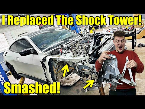 My BMW M4 Frame Was Smashed BUT I fixed it in 2 days!