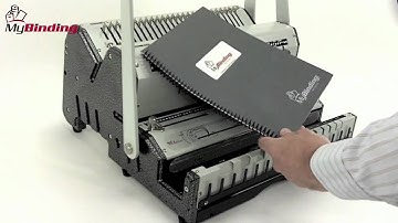 Akiles DuoMac 431 Demo of 4:1 Coil Binding - AKDUOMAC431