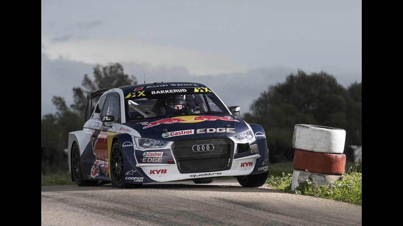 Video: 2018 Audi S1 EKS RX Quattro Rallycross Car   