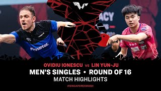 Ovidiu Ionescu Vs Lin Yun-Ju Ms R16 Singapore Smash 2024