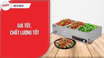 Bàn hâm nóng thức ăn mẫu D: thiết kế tối ưu, giữ nóng hiệu quả