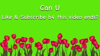 CAN YOU LIKE AND SUBSCRIBE IN 17 SECONDS?