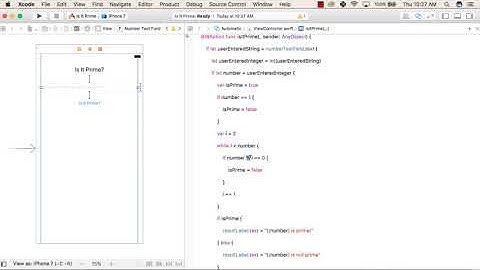 Swift - Prime Numbers