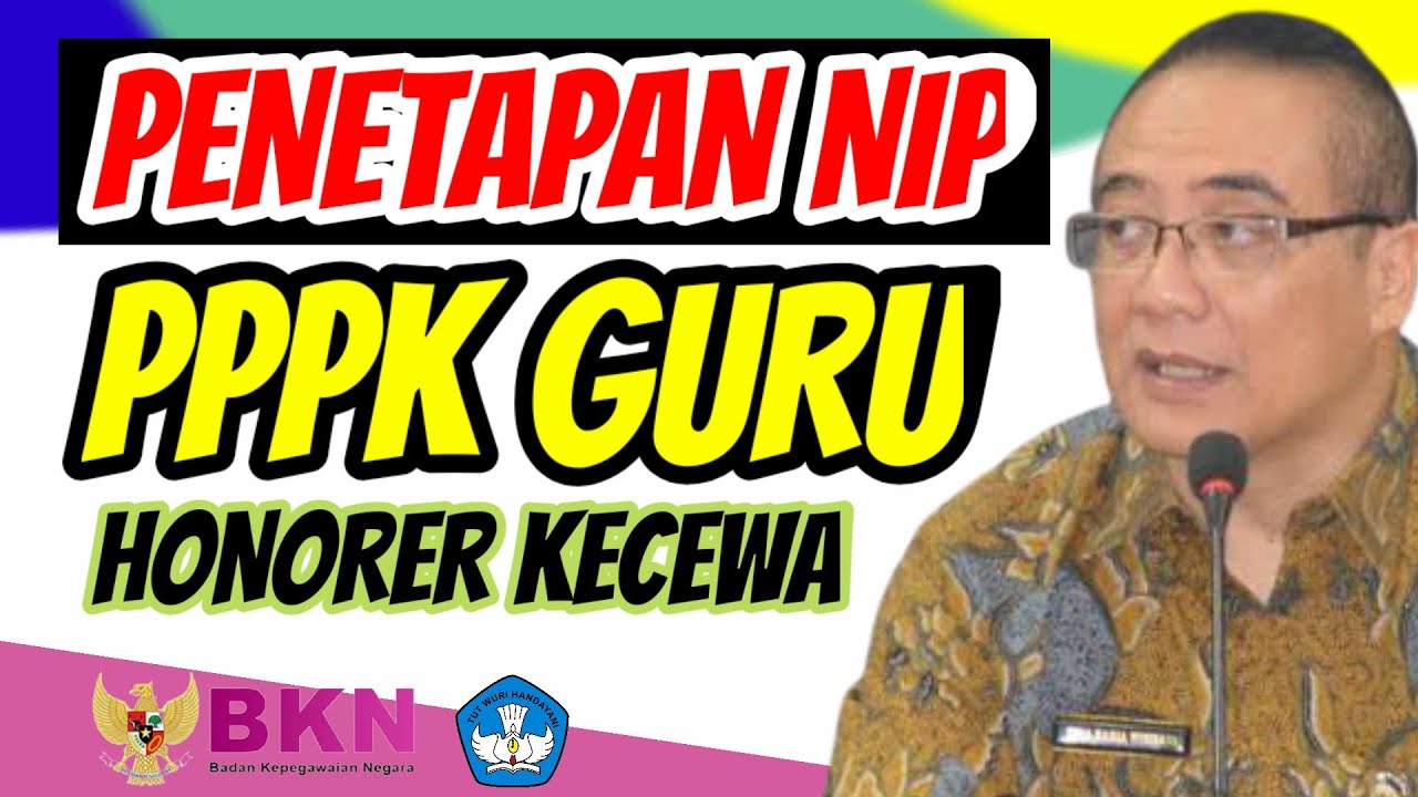 Penetapan NIP PPPK Guru Lambat