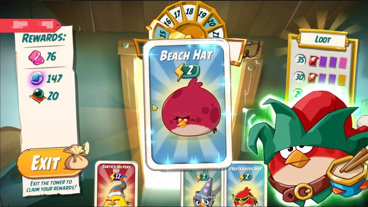 I Spent 4 Normal Tickets for "Santa's Helpers Hat Set"