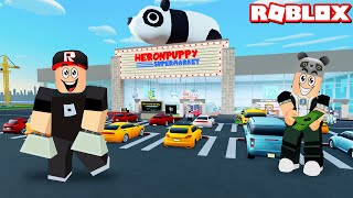 Marketimiz Kocaman Oldu Ve Zengin Olduk - Panda Ile Roblox My Supermarket