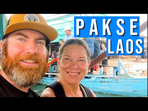 Pakse, Laos || travel day and exploring this historic city along the mekong river