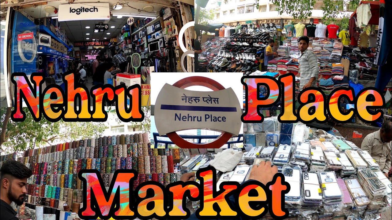 Nehru Place Market Delhi । India's Biggest Electronics Market । Delhi