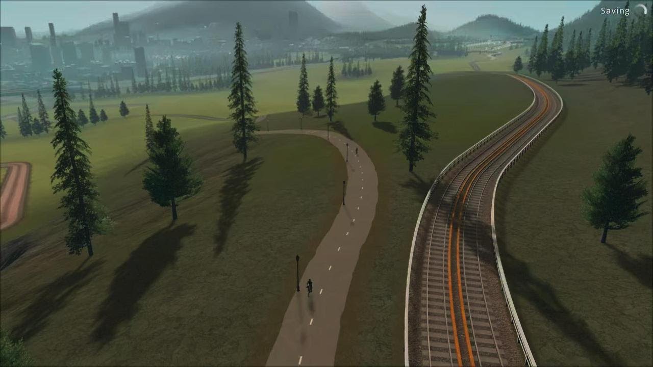 MTNMetro rail trail 🚲 - Montana #35 - Cities: Skylines Remastered