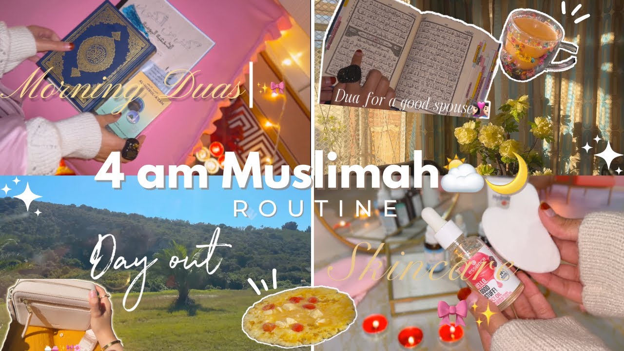 4am Muslimah Routine🪴| Importance of Dhikr | Quran, Duas, Daily Prayers, Cozy, Productive, skincare🌙