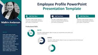 Employee Profile PowerPoint Presentation Template | Kridha Graphics