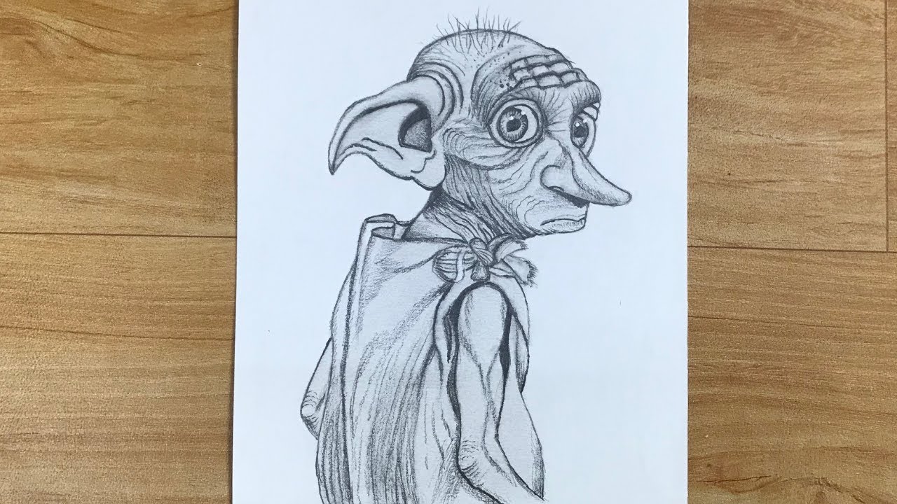 Featured image of post How To Draw Dobby Cartoon Let s continue learning how to draw cartoon characters that are unique using this fun dragon as our new subject