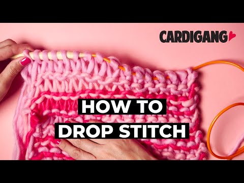 Learn to knit the Frankie Tank with Cardigang