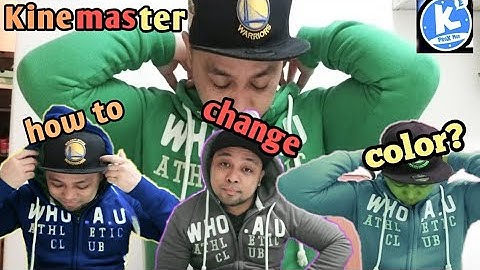 KINEMASTER | TUTORIAL Changing Colors tutorial #kinemaster #zachking #colorchange