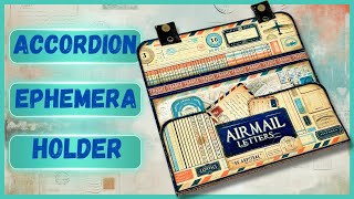 CREATE YOUR OWN ACCORDION EPHEMERA HOLDER | MIX IT UP MAY #5 #papercraft #junkjournalideas by Sevenplaza 9,376 views 2 weeks ago 57 minutes