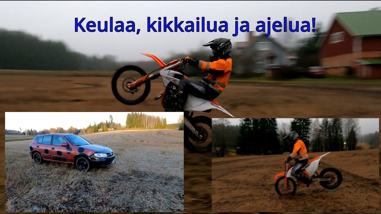 Kotarilla Kikkailua Ja Peltoautolla Ajoa!
