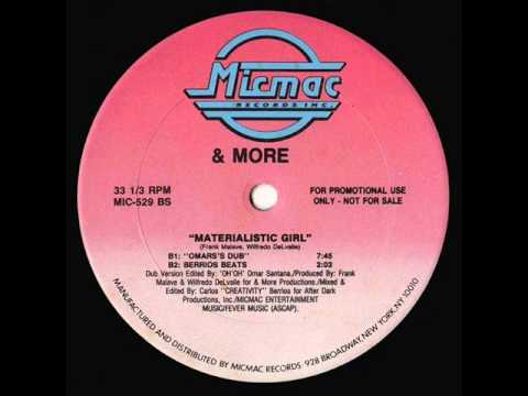 & More — & MORE   MATERIALISTIC GIRL BERRIOS BEATS