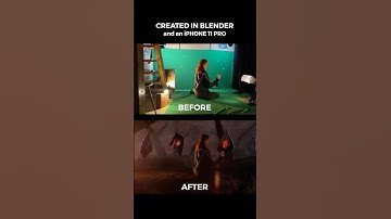 Before & After VFX in Blender 3D #vfx