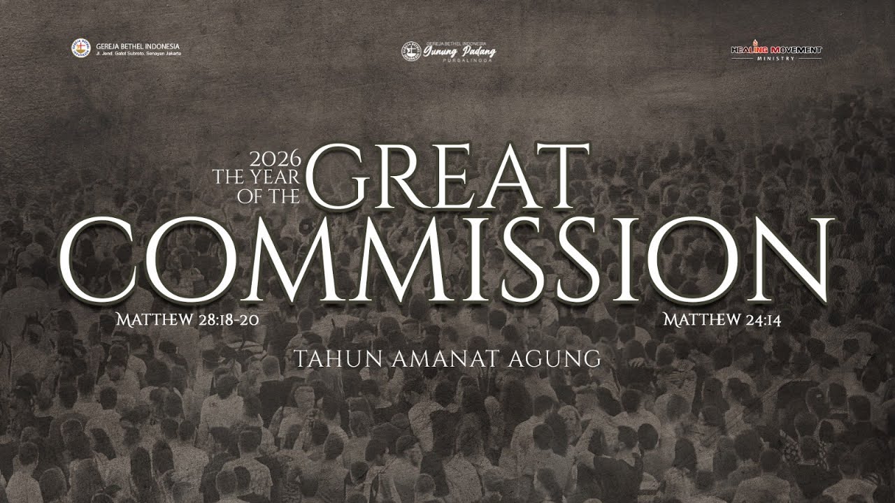 TAHUN 2026, TAHUN AMANAT AGUNG - Pdt. DR. Ir. Niko Njotorahardjo