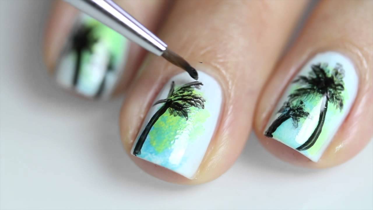 Nail Art Bourjois Pacific Coast - YouTube