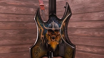 Steinberger Synapse Demon Custom Paint Job