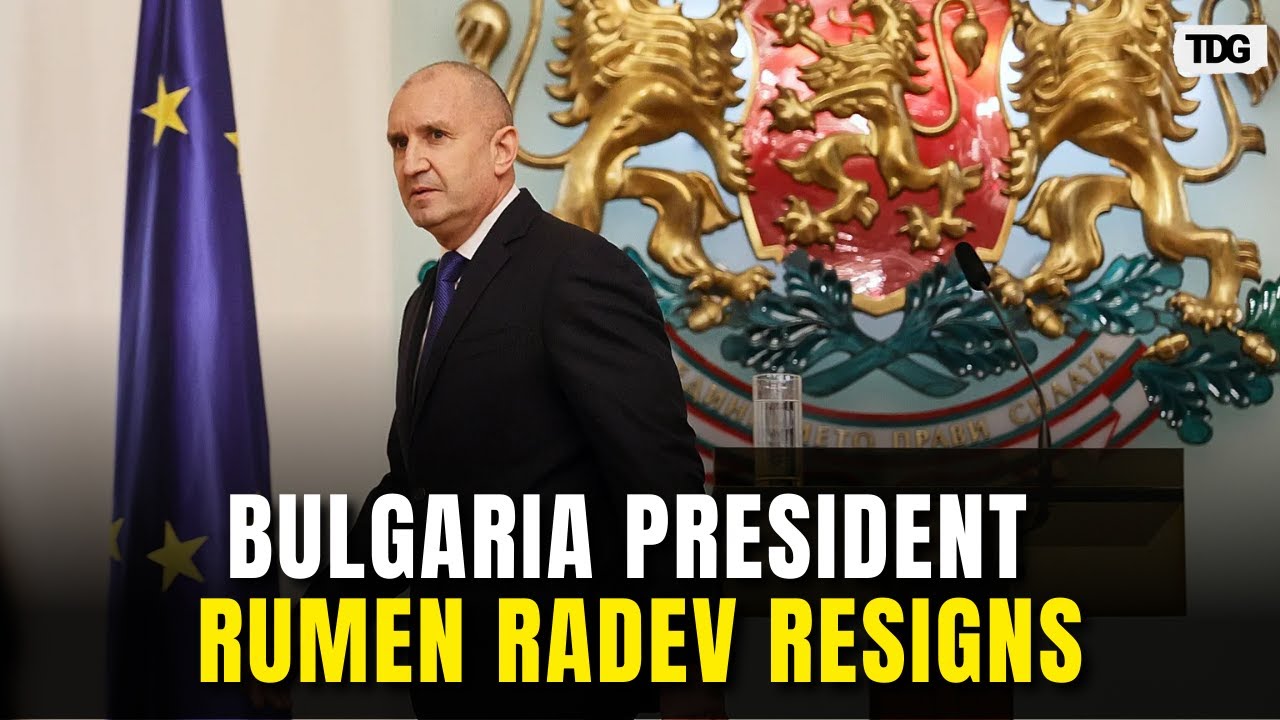 President Radev Resigns, Triggering Political Uncertainty and Party Formation Rumours in Bulgaria