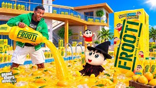GTA5 | Shinchan Frooti Is Here! 🥭🥤 | Franklin & Shinchan Start Mango Juice Business | Malayalam