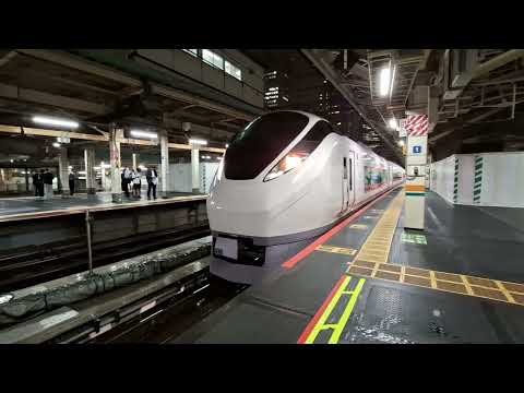 ❤️特急ひたち号❤️E657❤️K15編成❤️品川行き🚃💨出発見送りシーン