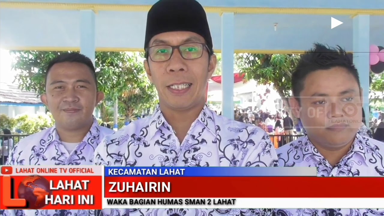 LAHAT HARI INI: HGN & HUT KE-74 PGRI, GURU SMAN 2 LAHAT JADI PETUGAS UPACARA