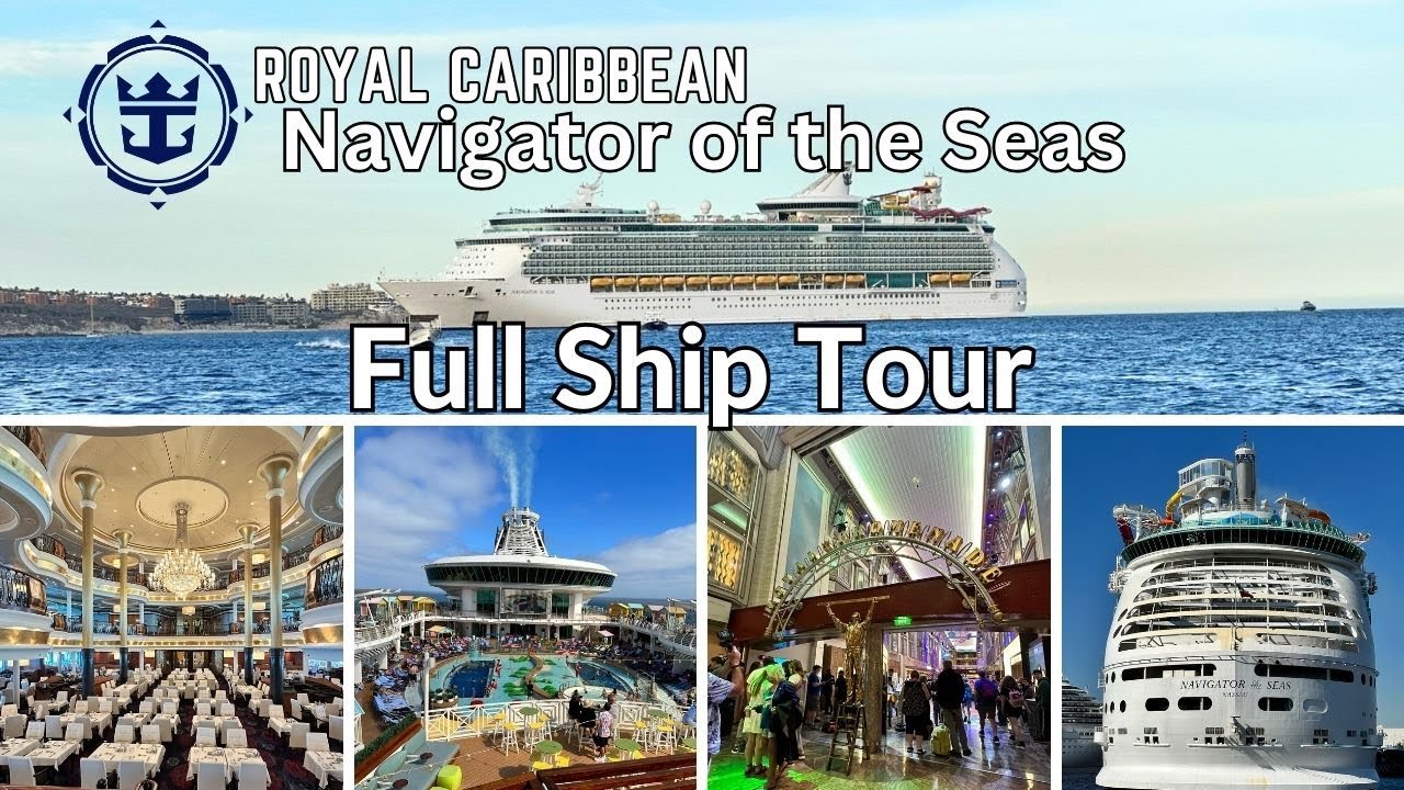 Royal Caribbean Cruise Line, Navigator of the Seas, FULL Ship Tour in ...