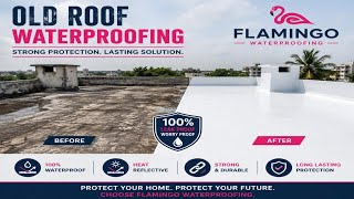 Tapakti Chhat Ki Tiles Ka Waterproofing Solution | Rubber Fiber Mesh Treatment 💧