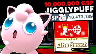 This is what a 10,000,000 GSP Jigglypuff looks like in Elite Smash