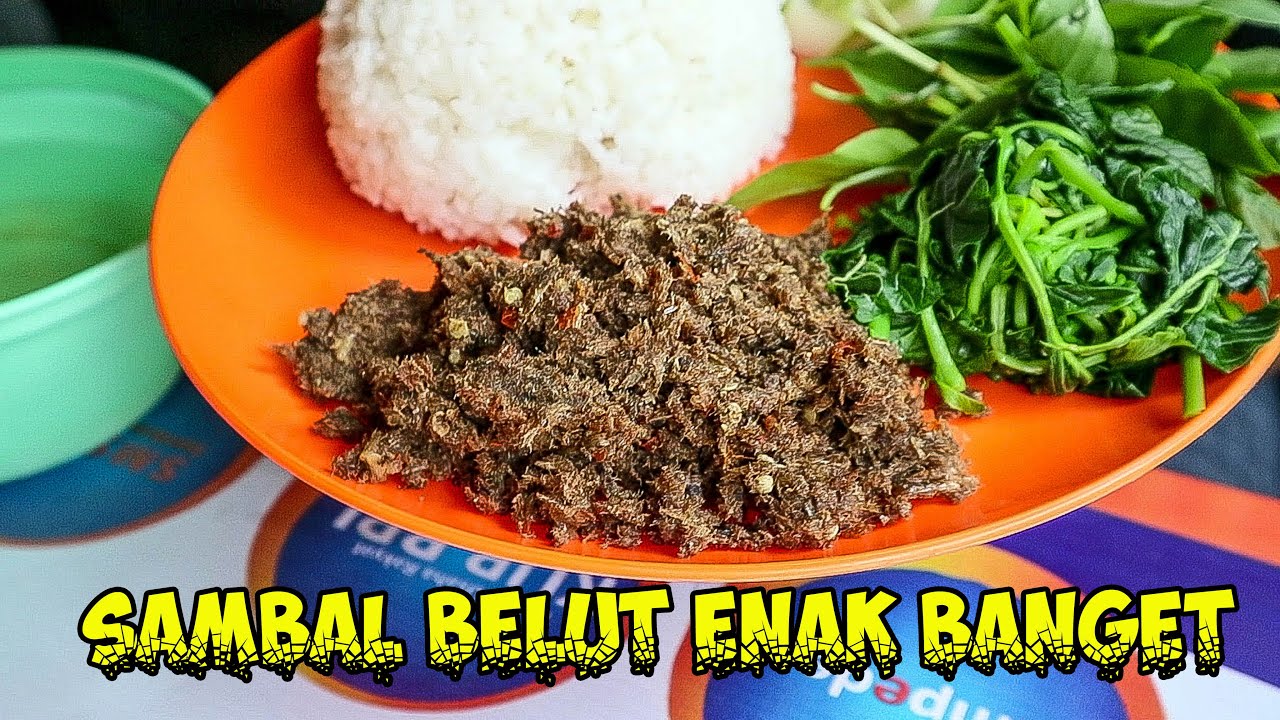 SAMBAL BELUT PORSI PERSONAL, NYLEKAMIN ICIKIWIR BANGET || WARUNG MAKAN KANG SOBIRIN