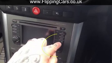 How To Insert a Sat Nav Disc in a Vauxhall Antara