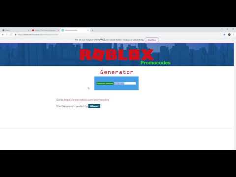 Roblox Promo Code Generator By Xdaniel L Part 1 Youtube - roblox code generator made by xdaniel