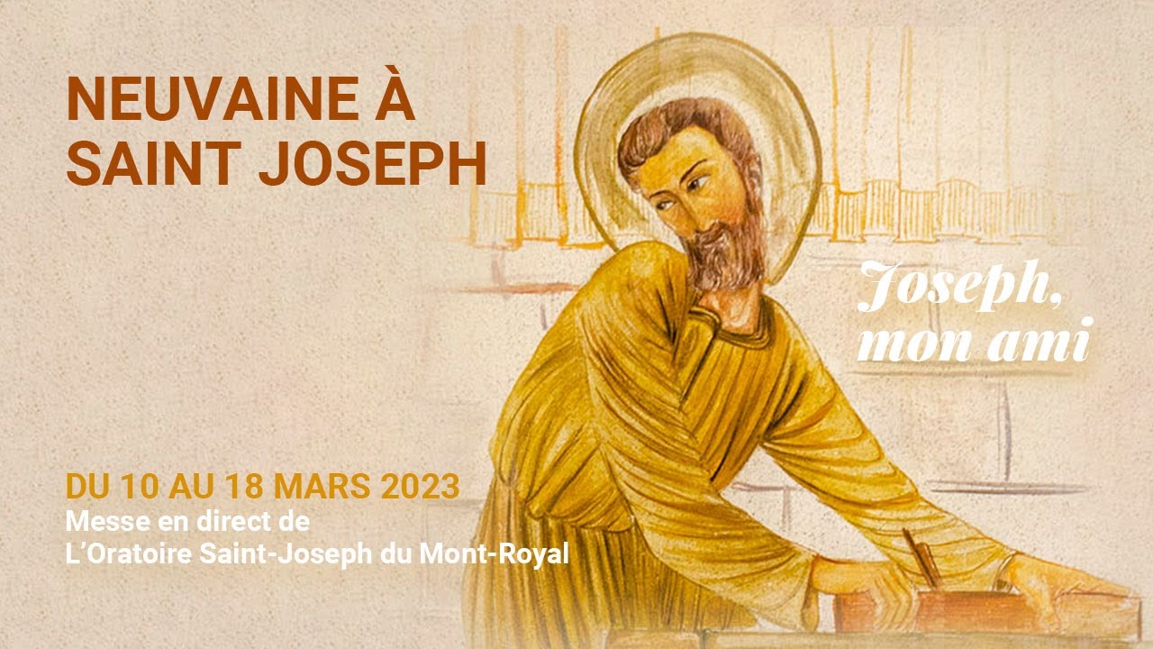 Neuvaine à saint Joseph - Samedi 11 mars 2023 / Jour 2 - YouTube