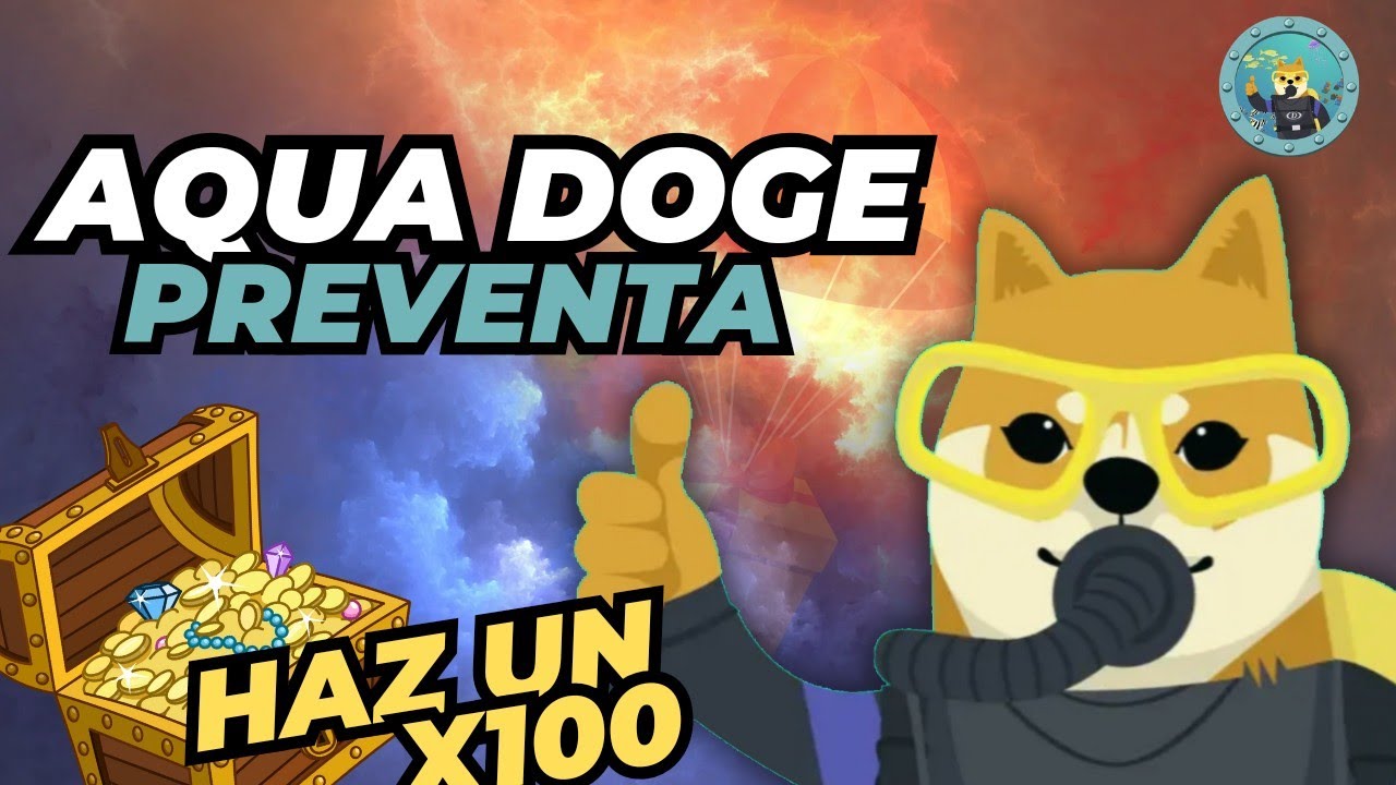 Nueva memecoins AQUADOGE con juego P2E 😱 PREVENTA EXPLOSIVA!!! EL NUEVO ...