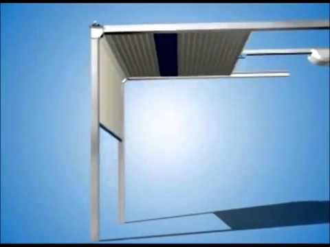 Video Cua cuon truot tran, cửa cuốn trượt trần, cửa cuốn,... - youtube