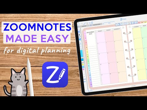ZoomNotes Tutorial for Digital Planning | Finding ZoomNotes Overwhelming?