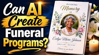 Can AI Help Create Funeral Programs