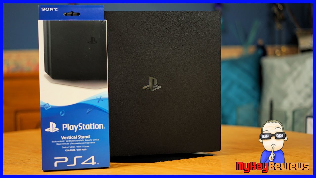 dybt nå Tilslutte PS4 Pro: Vertical Stand Set-Up (PlayStation 4 Pro) | HowTo | MyKeyReviews -  YouTube